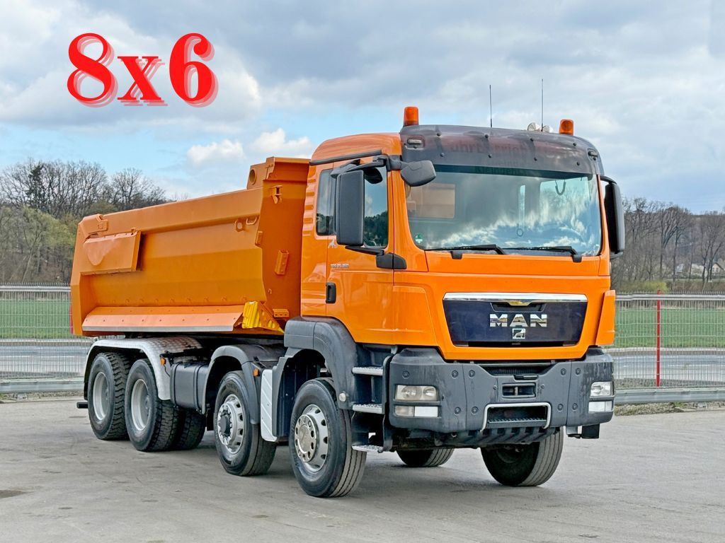 MAN TGS 35.360 KIPPER * 8x6 * TOPZUSTAND - Tippbil lastbil: bild 1 MAN TGS 35.360 KIPPER * 8x6 * TOPZUSTAND - Tippbil lastbil: bild 1