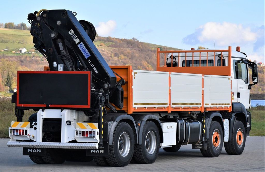 Kranbil, Flakbil MAN TGS 35.440 * HIAB 322 EP-5HIPRO+FUNK / 8x4! MAN TGS 35.440 * HIAB 322 EP-5HIPRO+FUNK / 8x4!: bild 7 Kranbil, Flakbil MAN TGS 35.440 * HIAB 322 EP-5HIPRO+FUNK / 8x4! MAN TGS 35.440 * HIAB 322 EP-5HIPRO+FUNK / 8x4!: bild 7