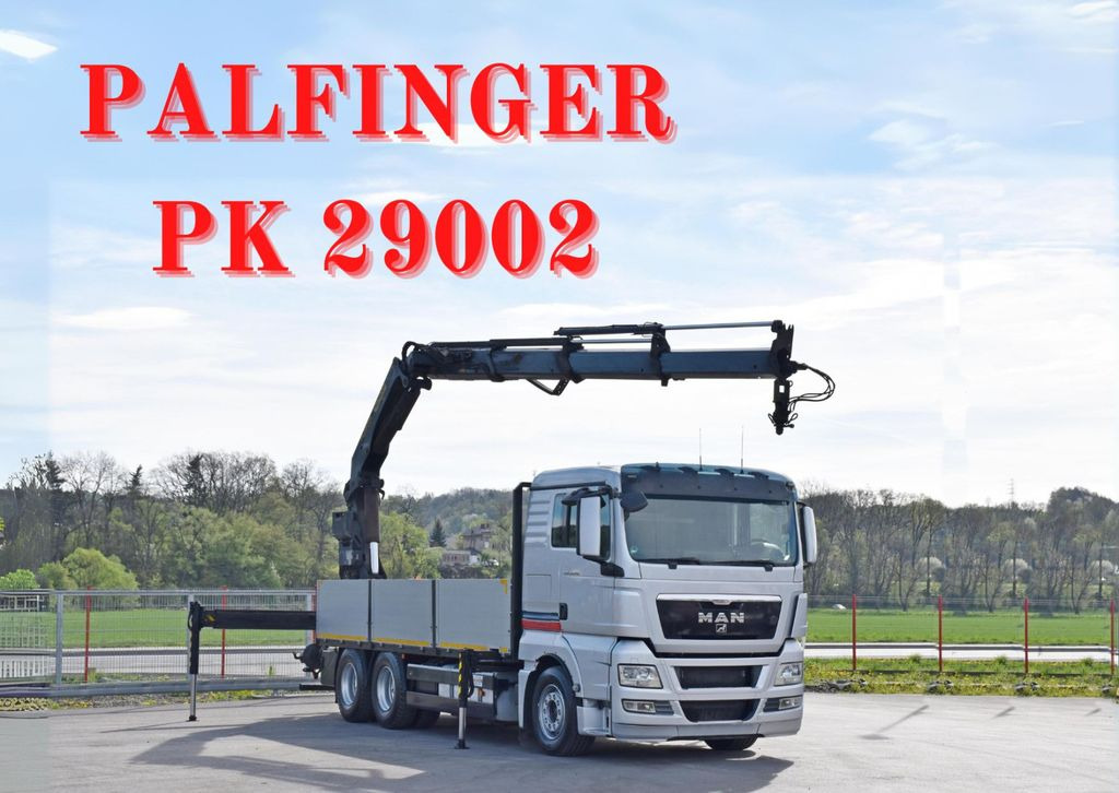 MAN TGX 26.440 Pritsche 6,40 m* PK 29002+FUNK *6x4 MAN TGX 26.440 Pritsche 6,40 m* PK 29002+FUNK *6x4 - Kranbil: bild 1 MAN TGX 26.440 Pritsche 6,40 m* PK 29002+FUNK *6x4 MAN TGX 26.440 Pritsche 6,40 m* PK 29002+FUNK *6x4 - Kranbil: bild 1