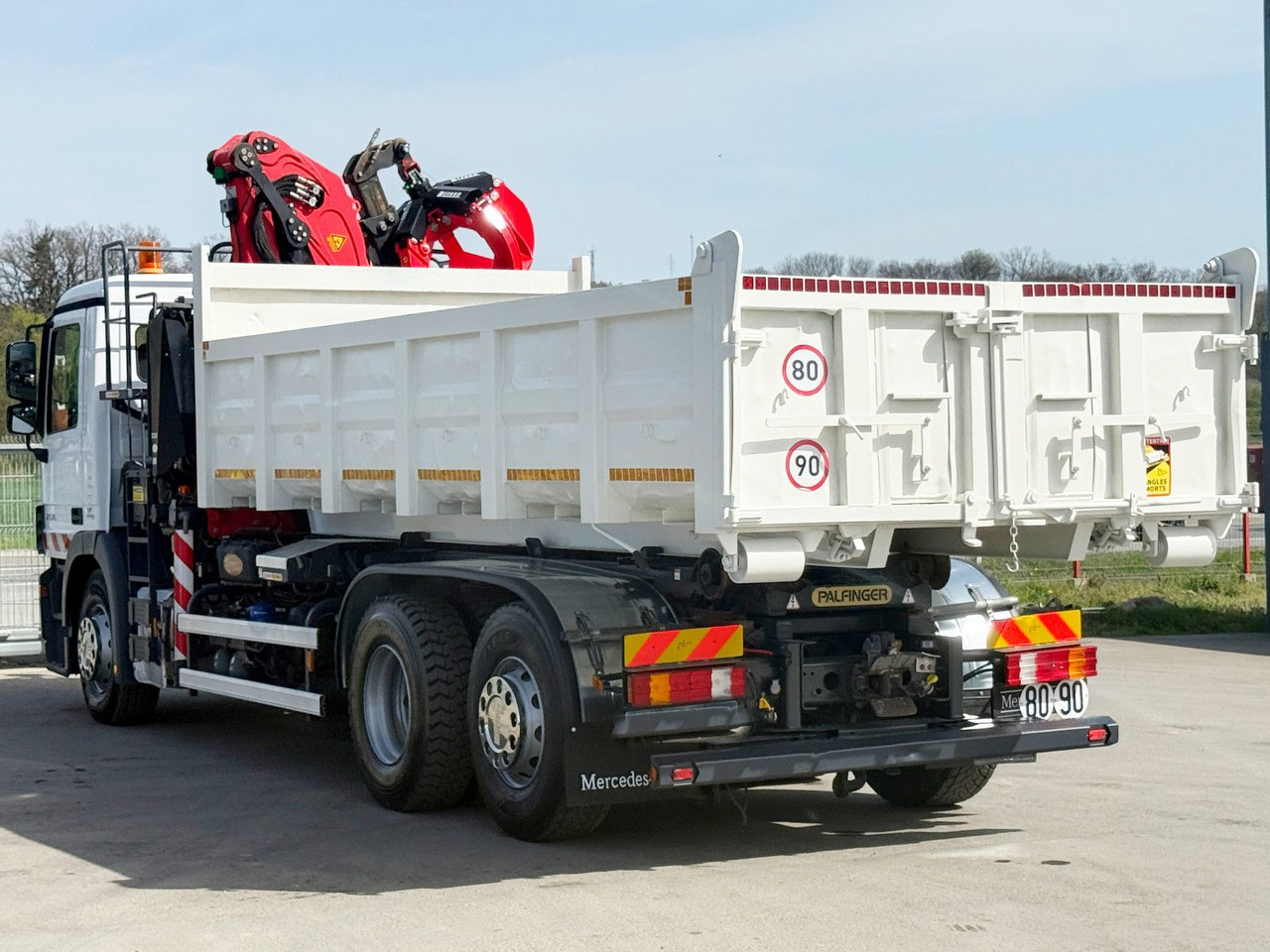 Lastväxlare lastbil Mercedes-Benz ACTROS 2536 * Abrollkipper  + EPSILON Q150Z82: bild 9