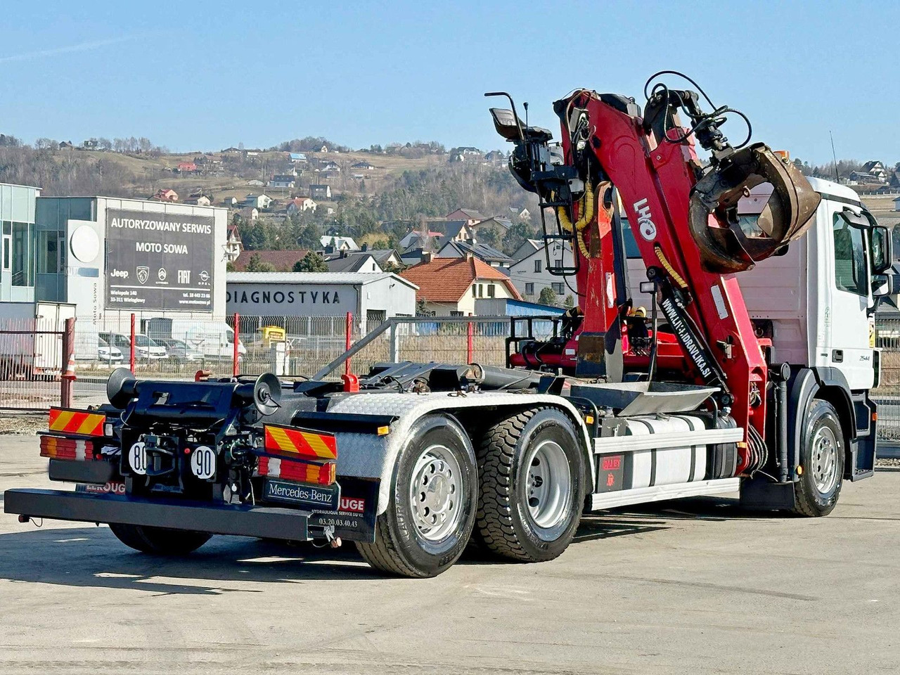 Mercedes-Benz ACTROS 2544 * ABROLLKIPPER * LHO L190Z(78) * TOP - Lastväxlare lastbil, Kranbil: bild 5 Mercedes-Benz ACTROS 2544 * ABROLLKIPPER * LHO L190Z(78) * TOP - Lastväxlare lastbil, Kranbil: bild 5
