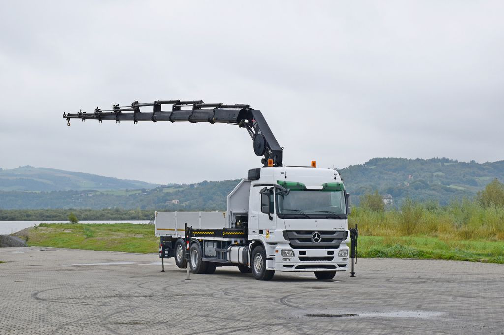 Mercedes-Benz ACTROS 2544 * HIAB 377 E - 8 HIPRO + FUNK* TOP Mercedes-Benz ACTROS 2544 * HIAB 377 E - 8 HIPRO + FUNK* TOP - Kranbil, Flakbil: bild 2 Mercedes-Benz ACTROS 2544 * HIAB 377 E - 8 HIPRO + FUNK* TOP Mercedes-Benz ACTROS 2544 * HIAB 377 E - 8 HIPRO + FUNK* TOP - Kranbil, Flakbil: bild 2