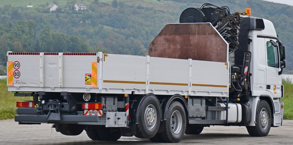 Kranbil, Flakbil Mercedes-Benz ACTROS 2544 * HIAB 377 E - 8 HIPRO + FUNK* TOP Mercedes-Benz ACTROS 2544 * HIAB 377 E - 8 HIPRO + FUNK* TOP: bild 7