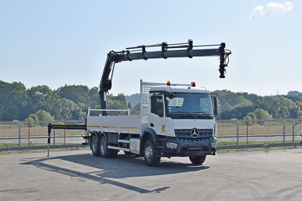 Mercedes-Benz ACTROS 2636 *HIAB X-HIDUO 188 ES-4/FUNK + * 6x4 Mercedes-Benz AROCS 2636 *HIAB X-HIDUO 188 ES-4/FUNK + * 6x4 - Kranbil, Flakbil: bild 2 Mercedes-Benz ACTROS 2636 *HIAB X-HIDUO 188 ES-4/FUNK + * 6x4 Mercedes-Benz AROCS 2636 *HIAB X-HIDUO 188 ES-4/FUNK + * 6x4 - Kranbil, Flakbil: bild 2