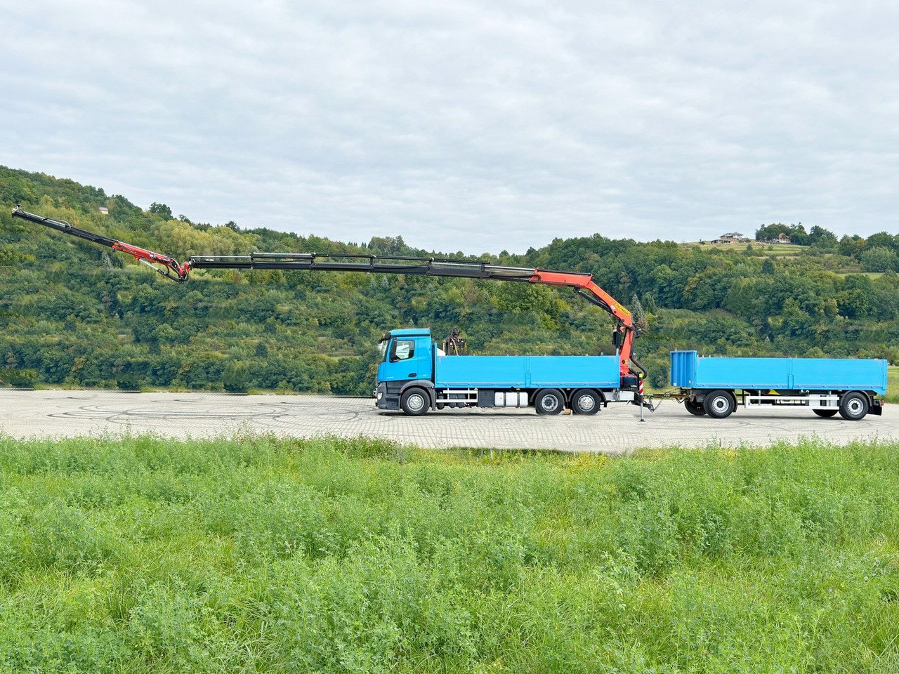 Mercedes-Benz ANTOS 2545*PK 26002-EHE+JIB PJ060A+Anhänger/FUNK - Kranbil: bild 5 Mercedes-Benz ANTOS 2545*PK 26002-EHE+JIB PJ060A+Anhänger/FUNK - Kranbil: bild 5