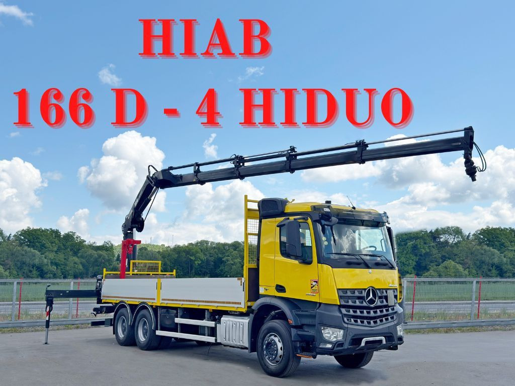 Mercedes-Benz AROCS 2636 *HIAB 166 D-4 HIDUO + FUNK* 6x4 - Kranbil: bild 1 Mercedes-Benz AROCS 2636 *HIAB 166 D-4 HIDUO + FUNK* 6x4 - Kranbil: bild 1