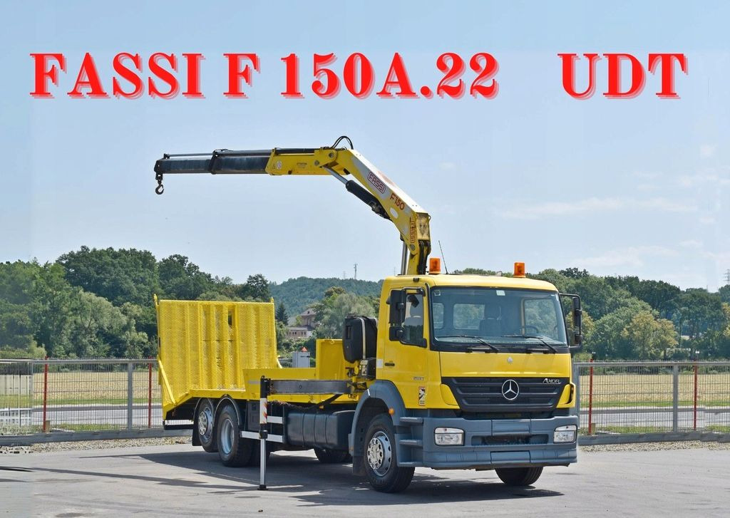 Mercedes-Benz AXOR 2533 ABSCHLEPPWAGEN 7,50 m + FASSI F150A.22 Mercedes-Benz AXOR 2533 ABSCHLEPPWAGEN 7,50 m + FASSI F150A.22 - Bärgningsbil: bild 1 Mercedes-Benz AXOR 2533 ABSCHLEPPWAGEN 7,50 m + FASSI F150A.22 Mercedes-Benz AXOR 2533 ABSCHLEPPWAGEN 7,50 m + FASSI F150A.22 - Bärgningsbil: bild 1