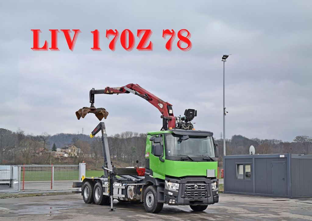 Renault C430* ABROLLKIPPER *LIV 170Z 78 * 6x4 Renault C430* ABROLLKIPPER *LIV 170Z 78 * 6x4 - Lastväxlare lastbil, Kranbil: bild 1 Renault C430* ABROLLKIPPER *LIV 170Z 78 * 6x4 Renault C430* ABROLLKIPPER *LIV 170Z 78 * 6x4 - Lastväxlare lastbil, Kranbil: bild 1