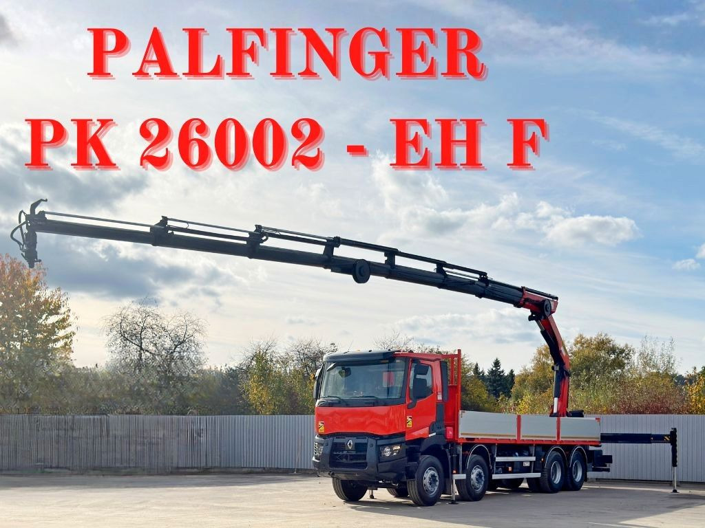 Renault C430 * PALFINGER PK 26002 - EH F + FUNK/ 8x4 - Kranbil: bild 1 Renault C430 * PALFINGER PK 26002 - EH F + FUNK/ 8x4 - Kranbil: bild 1