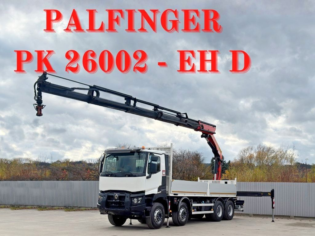 Renault C430 * PALFINGER PK 26002 - EHD + FUNK/ 8x4 - Kranbil: bild 1 Renault C430 * PALFINGER PK 26002 - EHD + FUNK/ 8x4 - Kranbil: bild 1