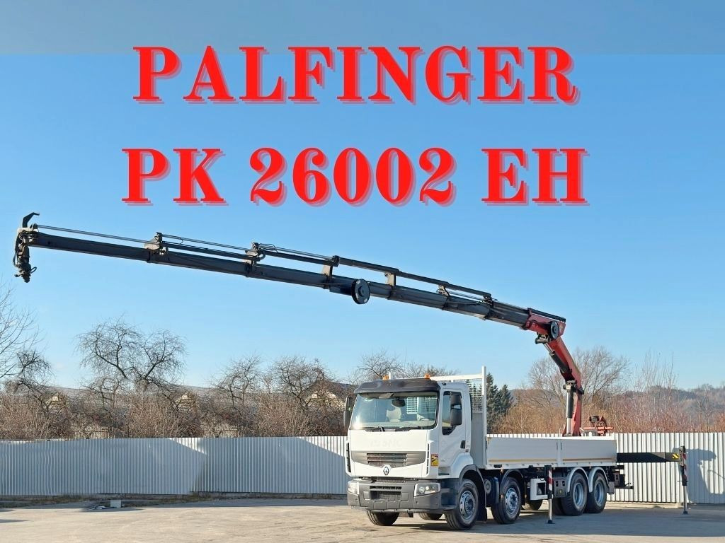 Renault Premium 430 DXI * PRITSCHE 7,40m *PK 26002 EH - Kranbil: bild 1 Renault Premium 430 DXI * PRITSCHE 7,40m *PK 26002 EH - Kranbil: bild 1