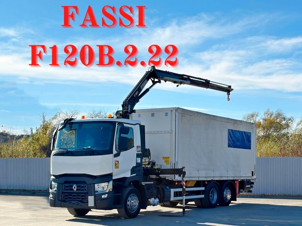 Renault T380 * FASSI F120B.2.22 / 6x2* TOP - Kranbil: bild 1 Renault T380 * FASSI F120B.2.22 / 6x2* TOP - Kranbil: bild 1