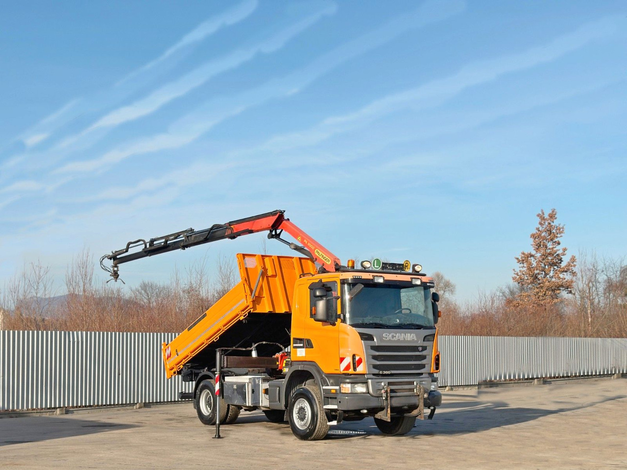 Scania G 360 * KIPPER 4,15m * PALFINGER PK 11002/ 4x4 - Kranbil: bild 2 Scania G 360 * KIPPER 4,15m * PALFINGER PK 11002/ 4x4 - Kranbil: bild 2
