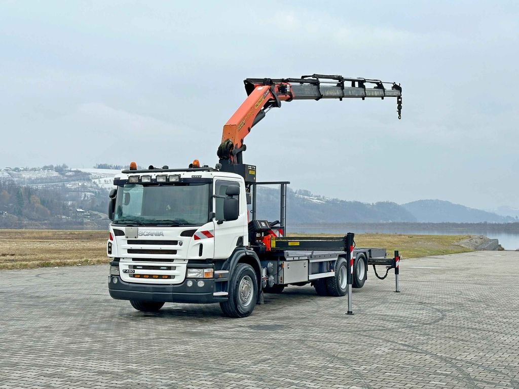 Scania P 420* PLATFORM 6,80m * PK 29002+FUNK * TOP Scania P 420* PLATFORM 6,80m * PK 29002+FUNK * TOP - Bärgningsbil: bild 2 Scania P 420* PLATFORM 6,80m * PK 29002+FUNK * TOP Scania P 420* PLATFORM 6,80m * PK 29002+FUNK * TOP - Bärgningsbil: bild 2