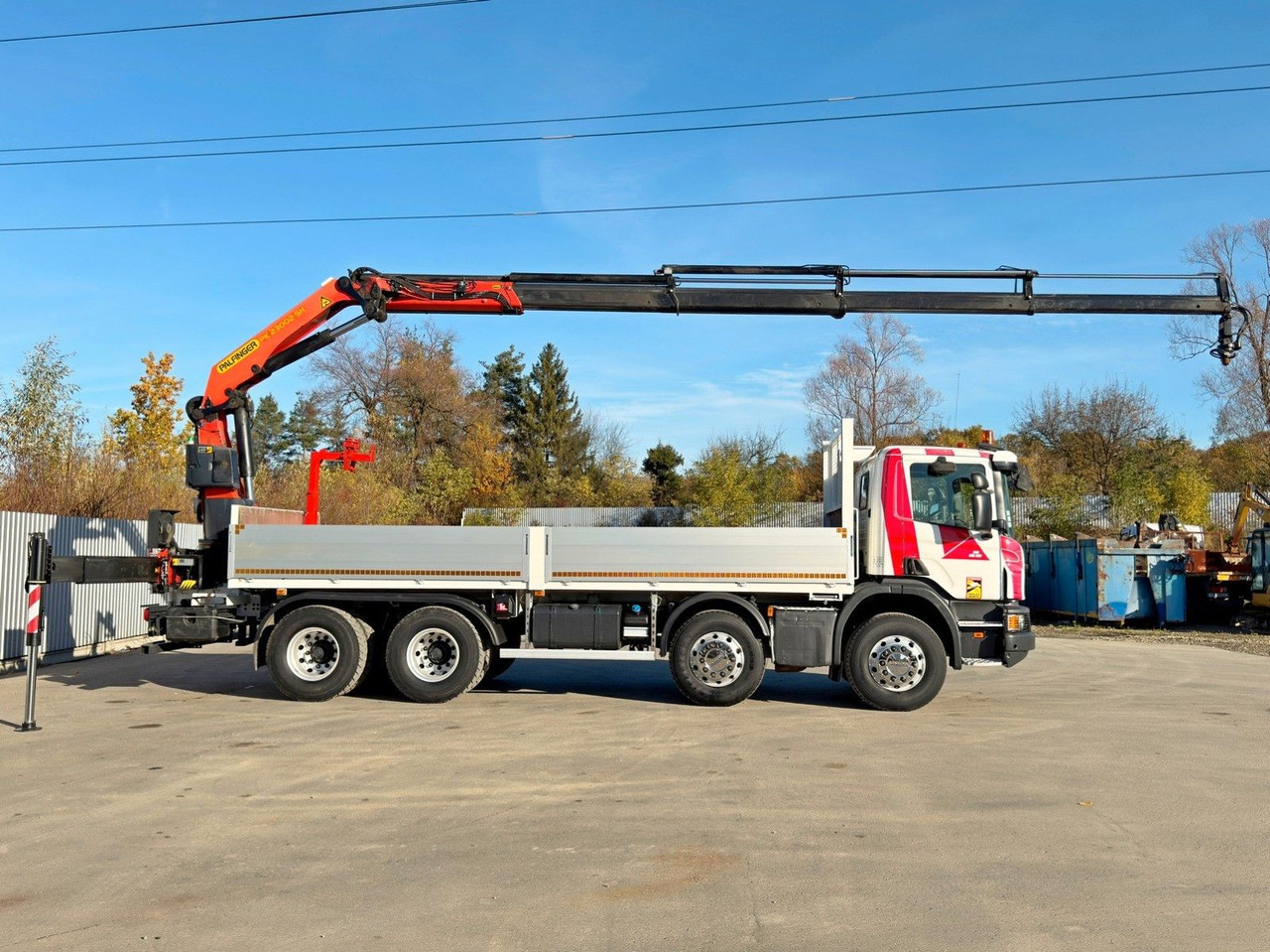 Scania P 450* PRITSCHE 6,90m * PK 23002- SH C FUNK *8x4 - Kranbil: bild 5 Scania P 450* PRITSCHE 6,90m * PK 23002- SH C FUNK *8x4 - Kranbil: bild 5