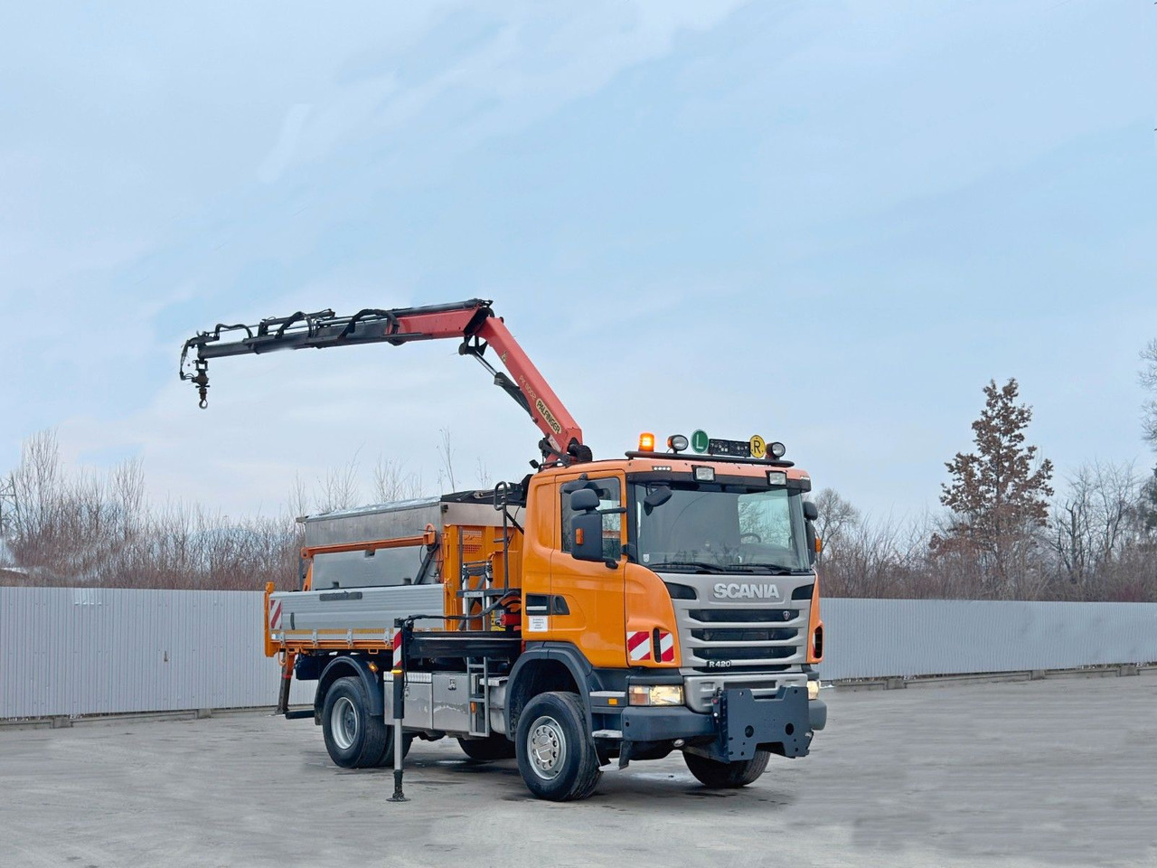 Scania R 420 * PK 11002/FUNK * sandblaste - Tippbil lastbil, Kranbil: bild 3 Scania R 420 * PK 11002/FUNK * sandblaste - Tippbil lastbil, Kranbil: bild 3