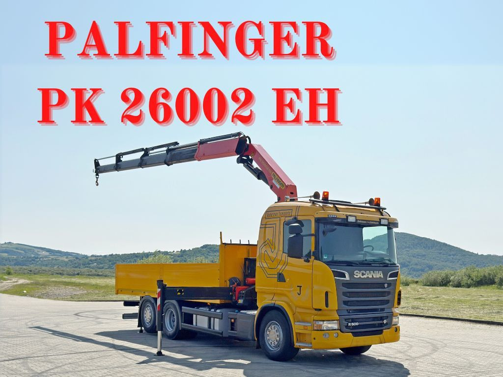 Scania R 500 * PK 26002 EH + FUNK * TOPZUSTAND - Kranbil: bild 1 Scania R 500 * PK 26002 EH + FUNK * TOPZUSTAND - Kranbil: bild 1