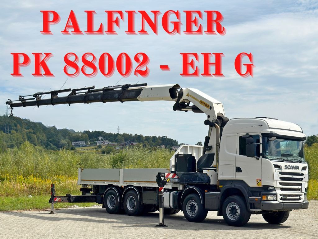 Scania R 500 * PK 88002 - EH G + FUNK * 8x4 *TOPZUSTAND - Kranbil: bild 1 Scania R 500 * PK 88002 - EH G + FUNK * 8x4 *TOPZUSTAND - Kranbil: bild 1