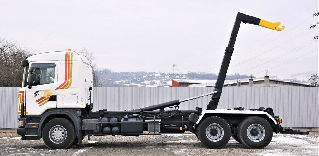 Scania R124 470 Abrollkipper *6x2* Top Zustand ! - Lastväxlare lastbil: bild 5 Scania R124 470 Abrollkipper *6x2* Top Zustand ! - Lastväxlare lastbil: bild 5