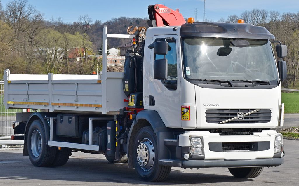 Volvo FL 290 KIPPER 4,90m * FASSI F95A.22 + FUNK * TOP - Kranbil, Tippbil lastbil: bild 3 Volvo FL 290 KIPPER 4,90m * FASSI F95A.22 + FUNK * TOP - Kranbil, Tippbil lastbil: bild 3