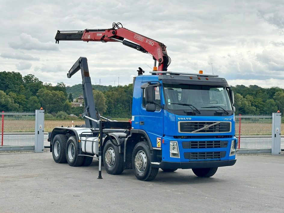 Volvo FM 12.420 * FASSI F150A.21 * 8x4 * TOP - Lastväxlare lastbil, Kranbil: bild 2 Volvo FM 12.420 * FASSI F150A.21 * 8x4 * TOP - Lastväxlare lastbil, Kranbil: bild 2
