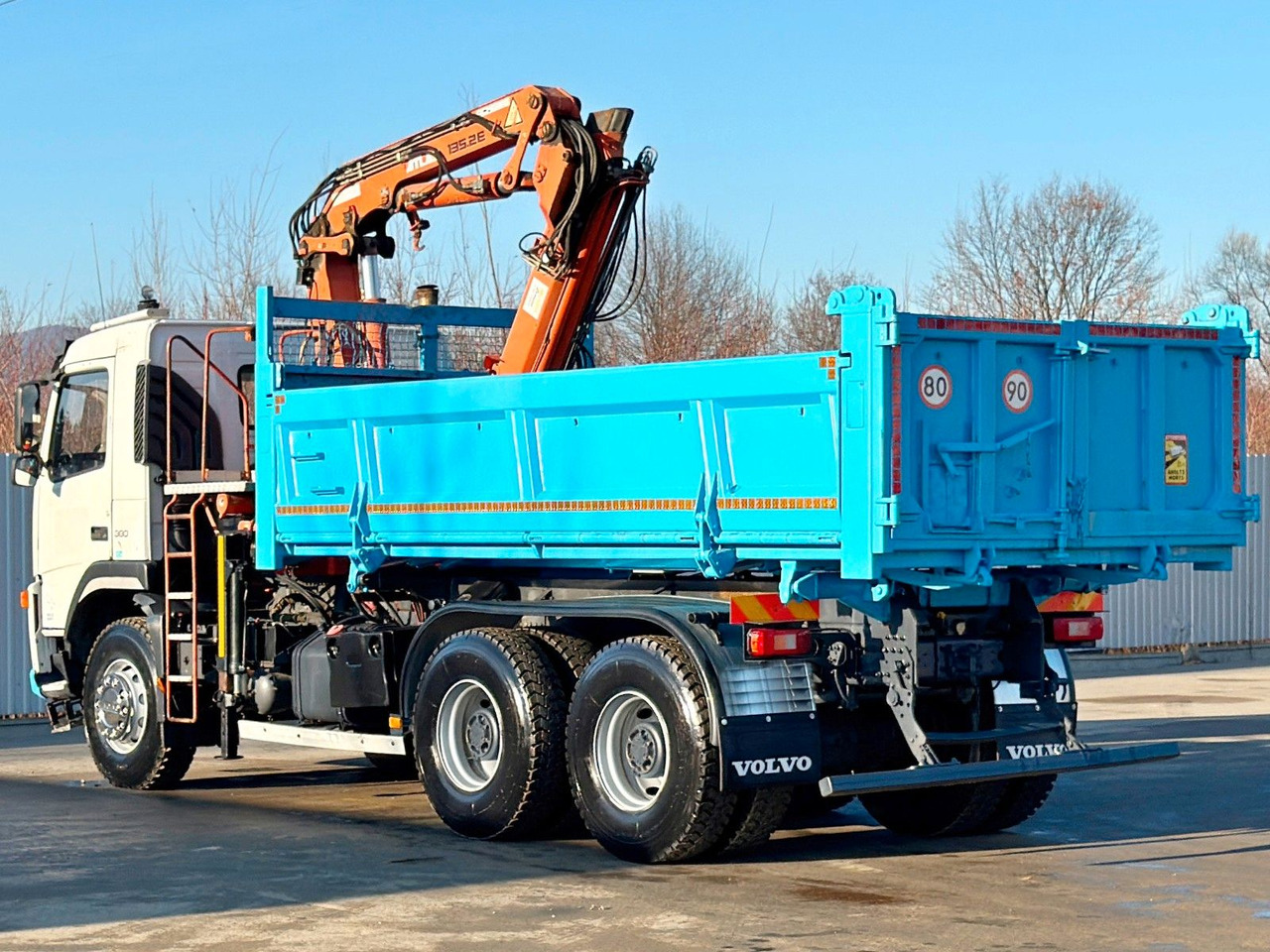 Volvo FM 380 Kipper 5,10 m * ATLAS TEREX 135.2ME-A2 - Tippbil lastbil, Kranbil: bild 4 Volvo FM 380 Kipper 5,10 m * ATLAS TEREX 135.2ME-A2 - Tippbil lastbil, Kranbil: bild 4