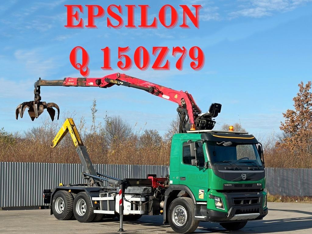 Volvo FMX 460 * Abrollkipper + EPSILON 150Z79 * 6x4 - Lastväxlare lastbil: bild 1 Volvo FMX 460 * Abrollkipper + EPSILON 150Z79 * 6x4 - Lastväxlare lastbil: bild 1