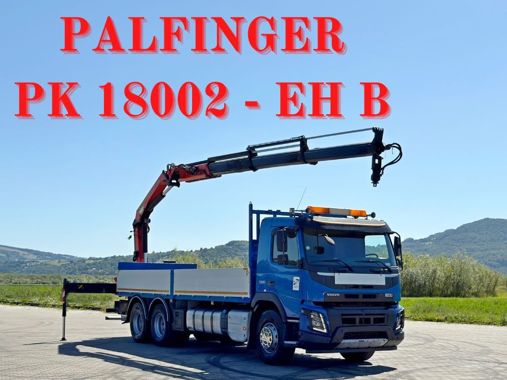 Volvo FMX 500 * PK 18002 - EH B + FUNK/6x4 * TOP - Kranbil: bild 1 Volvo FMX 500 * PK 18002 - EH B + FUNK/6x4 * TOP - Kranbil: bild 1