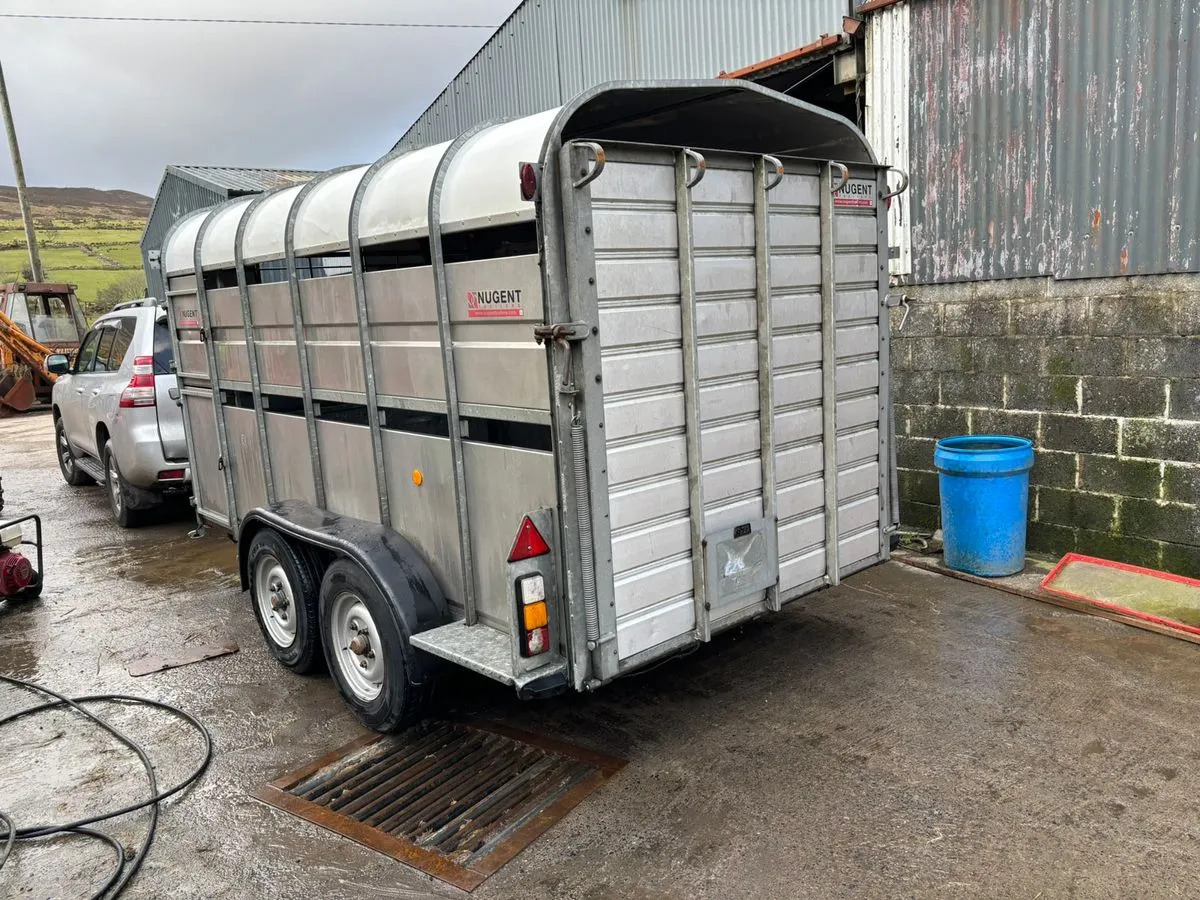 12X6 Nugent Livestock Trailer - Djursläp: bild 4 12X6 Nugent Livestock Trailer - Djursläp: bild 4
