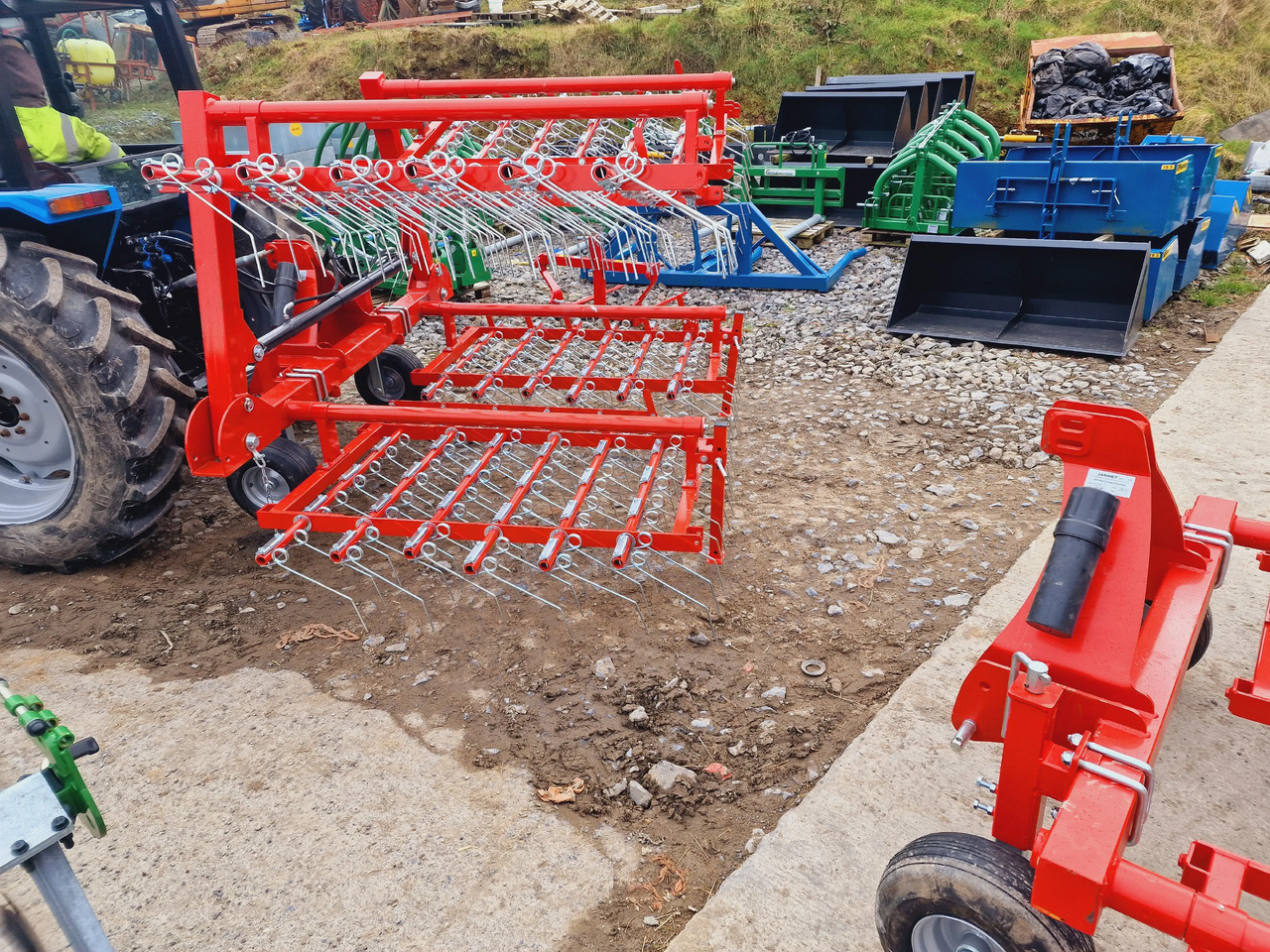 Jarmet 6 Metre Tine Harrow - Ogräsharv: bild 4 Jarmet 6 Metre Tine Harrow - Ogräsharv: bild 4