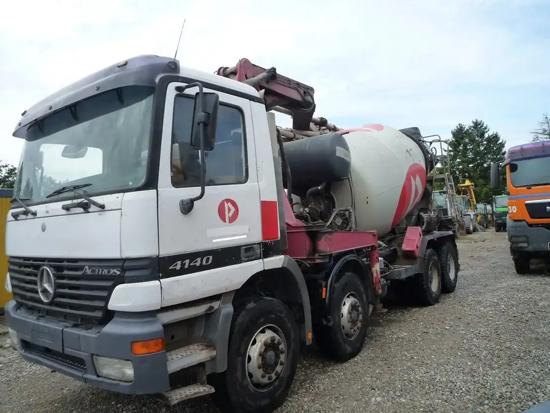 Mercedes-Benz Actros 4141  - Betongbil med pump: bild 5 Mercedes-Benz Actros 4141  - Betongbil med pump: bild 5