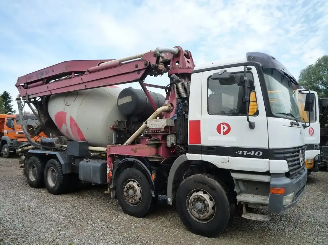 Mercedes-Benz Actros 4141  - Betongbil med pump: bild 3 Mercedes-Benz Actros 4141  - Betongbil med pump: bild 3