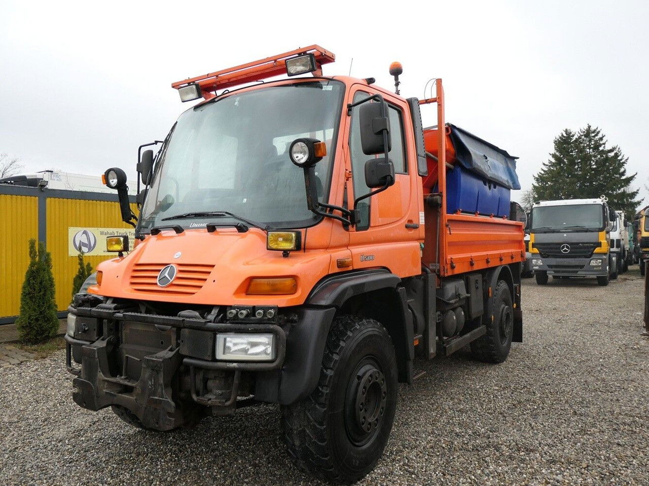 Mercedes-Benz Unimog U500 - Plogbil: bild 2 Mercedes-Benz Unimog U500 - Plogbil: bild 2