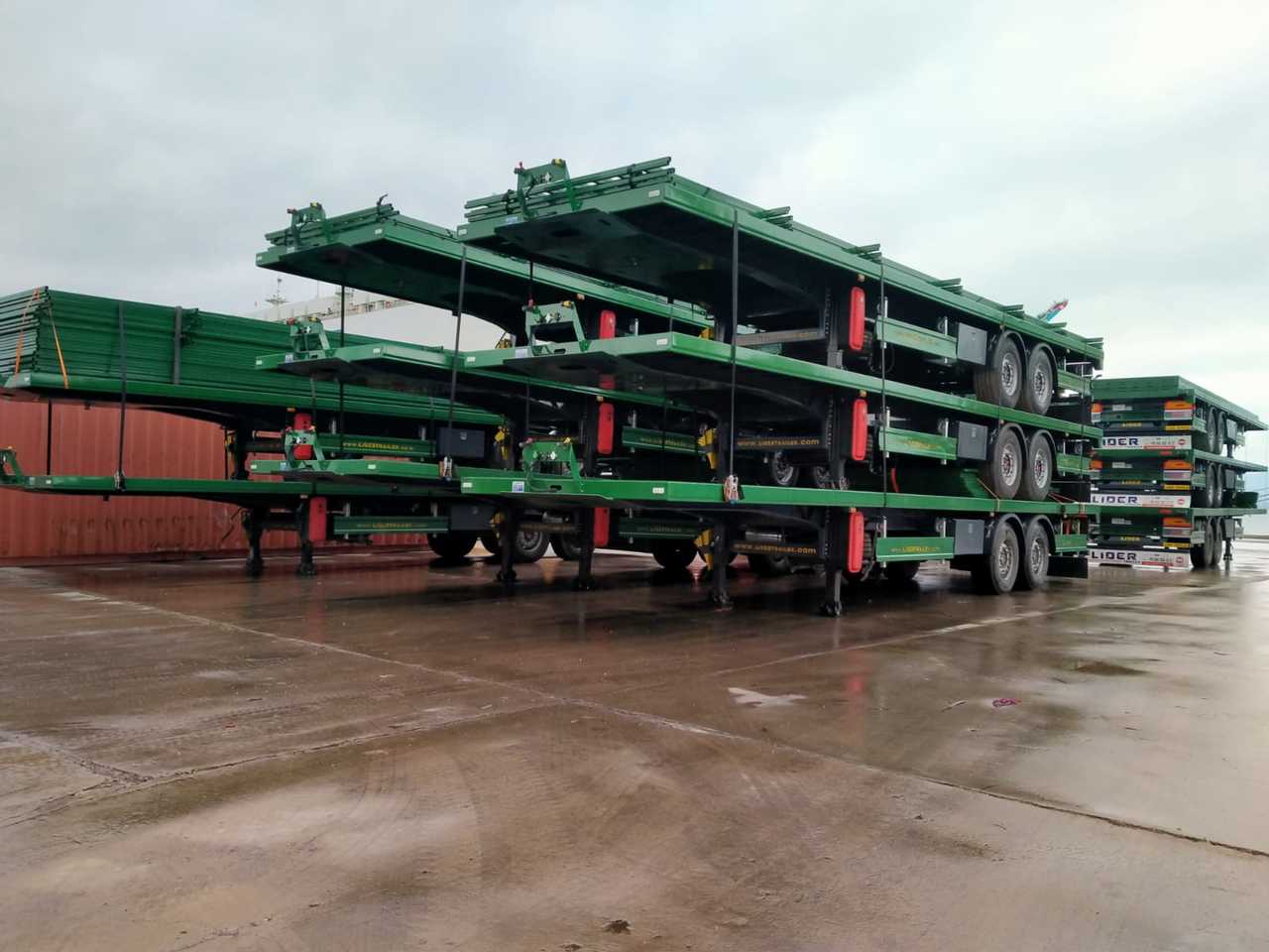 LIDER 2024 MODEL NEW DIRECTLY FROM MANUFACTURER FACTORY AVAILABLE READY - Containerbil/ Växelflak semitrailer: bild 1 LIDER 2024 MODEL NEW DIRECTLY FROM MANUFACTURER FACTORY AVAILABLE READY - Containerbil/ Växelflak semitrailer: bild 1