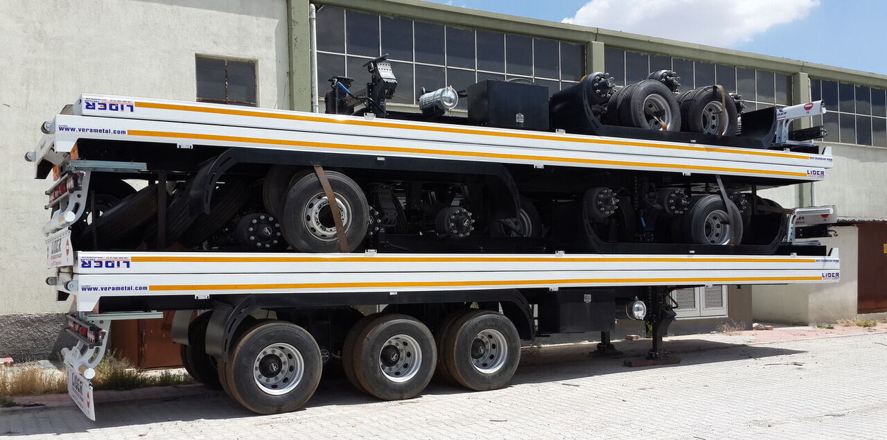 LIDER 2024 MODEL NEW DIRECTLY FROM MANUFACTURER FACTORY AVAILABLE READY - Containerbil/ Växelflak semitrailer: bild 2 LIDER 2024 MODEL NEW DIRECTLY FROM MANUFACTURER FACTORY AVAILABLE READY - Containerbil/ Växelflak semitrailer: bild 2