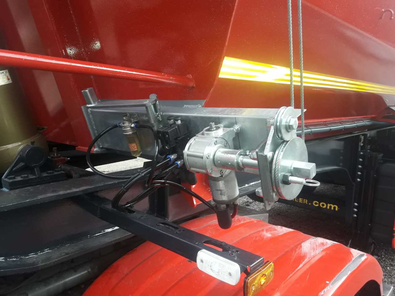 Ny Tippbil semitrailer för transportering trä LIDER 2024 MODELS YEAR NEW (MANUFACTURER COMPANY LIDER TRAILER & TANKER: bild 7 Ny Tippbil semitrailer för transportering trä LIDER 2024 MODELS YEAR NEW (MANUFACTURER COMPANY LIDER TRAILER & TANKER: bild 7