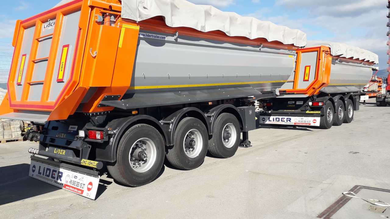 Ny Tippbil semitrailer för transportering trä LIDER 2024 MODELS YEAR NEW (MANUFACTURER COMPANY LIDER TRAILER & TANKER: bild 12 Ny Tippbil semitrailer för transportering trä LIDER 2024 MODELS YEAR NEW (MANUFACTURER COMPANY LIDER TRAILER & TANKER: bild 12