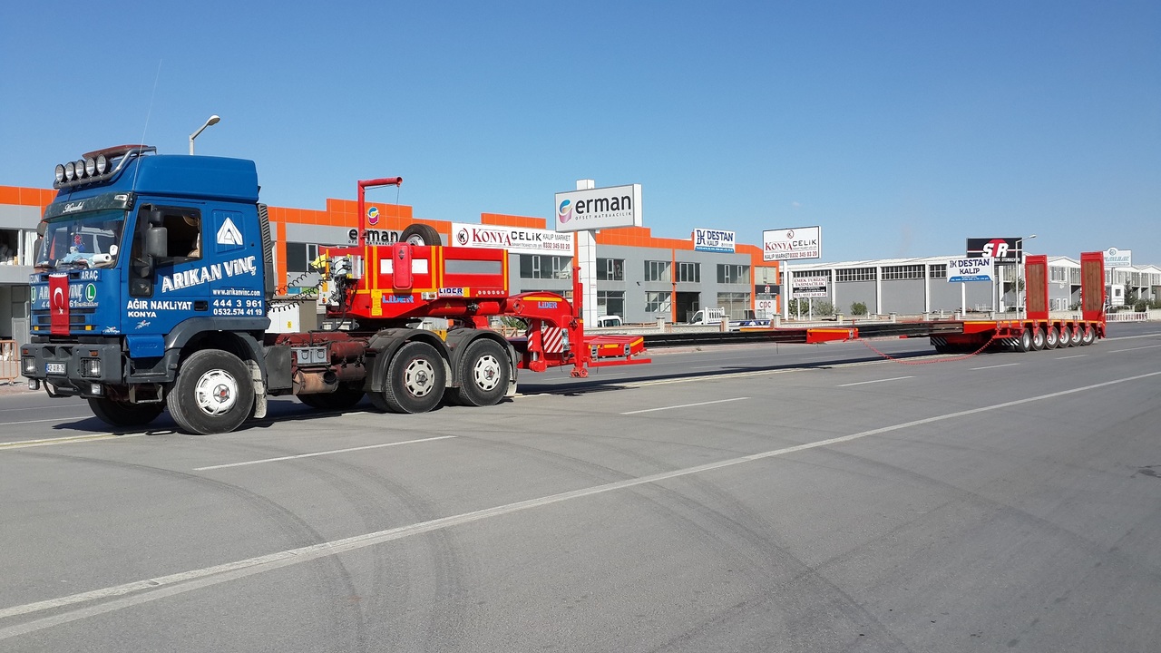 LIDER 2024 YEAR NEW MODELS containeer flatbes semi TRAILER FOR SALE - Låg lastare semitrailer: bild 2 LIDER 2024 YEAR NEW MODELS containeer flatbes semi TRAILER FOR SALE - Låg lastare semitrailer: bild 2