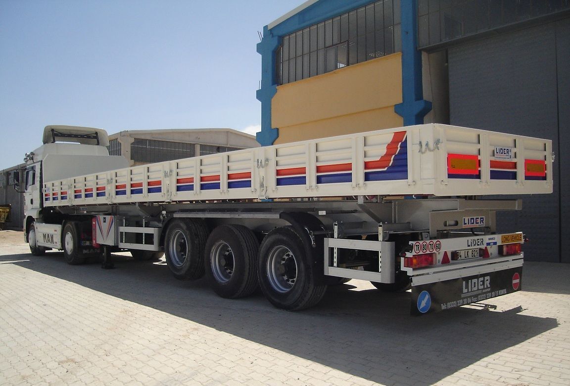 LIDER 2024 YEAR NEW TRAILER FOR SALE (MANUFACTURER COMPANY) - Flaksläp: bild 2 LIDER 2024 YEAR NEW TRAILER FOR SALE (MANUFACTURER COMPANY) - Flaksläp: bild 2