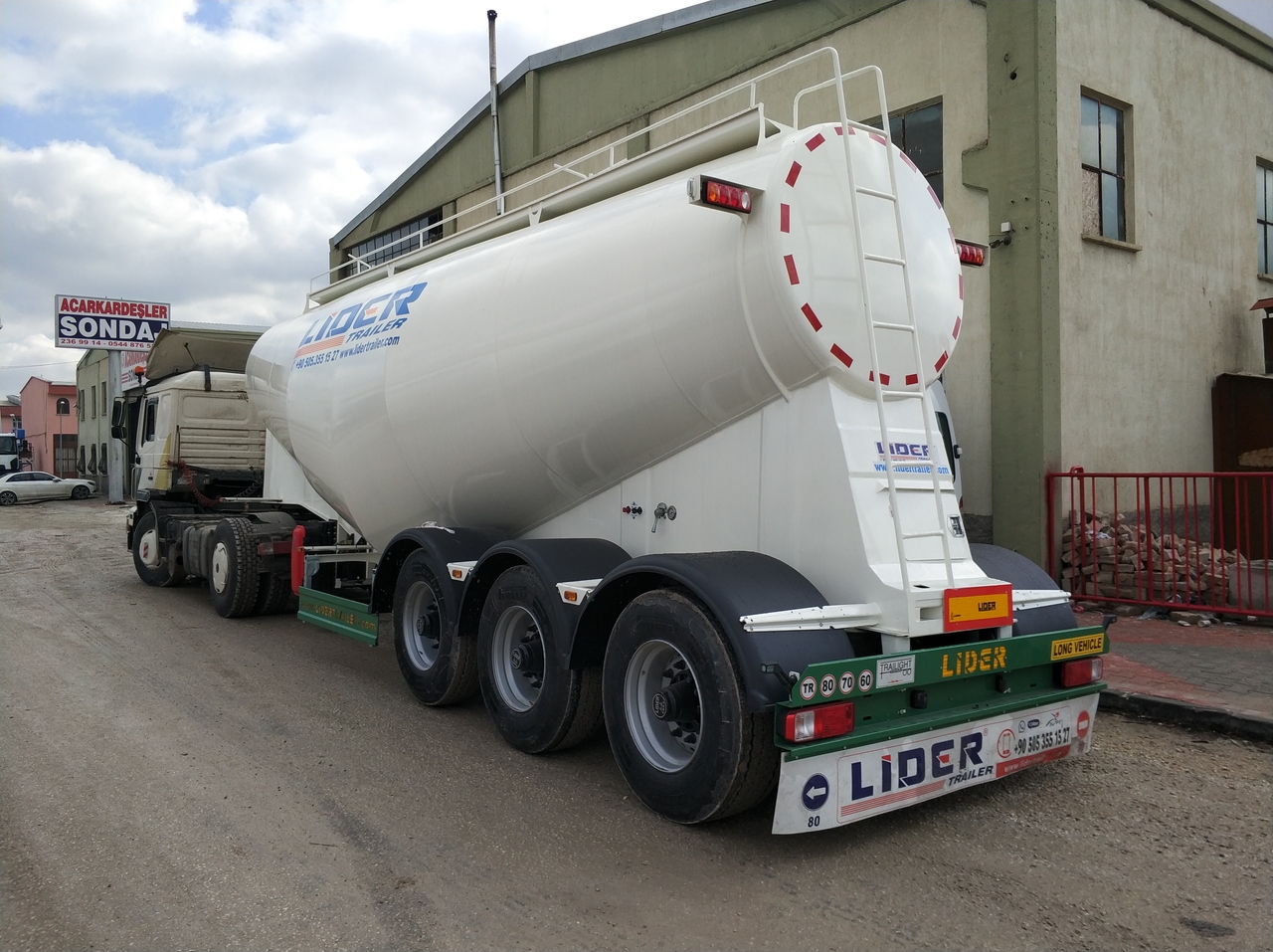 Ny Tanktrailer för transportering cement LIDER 2025 MODEL NEW CEMENT TANKER: bild 14 Ny Tanktrailer för transportering cement LIDER 2025 MODEL NEW CEMENT TANKER: bild 14