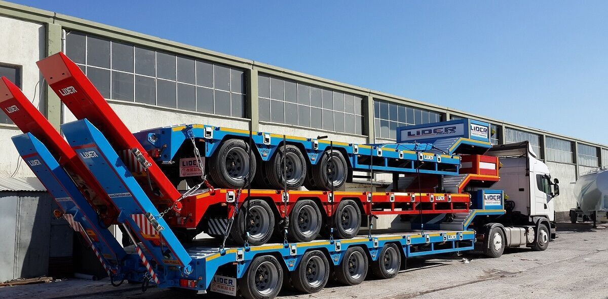 LIDER 2025 NEW from manufacturer READY IN STOCK - Låg lastare semitrailer: bild 3 LIDER 2025 NEW from manufacturer READY IN STOCK - Låg lastare semitrailer: bild 3