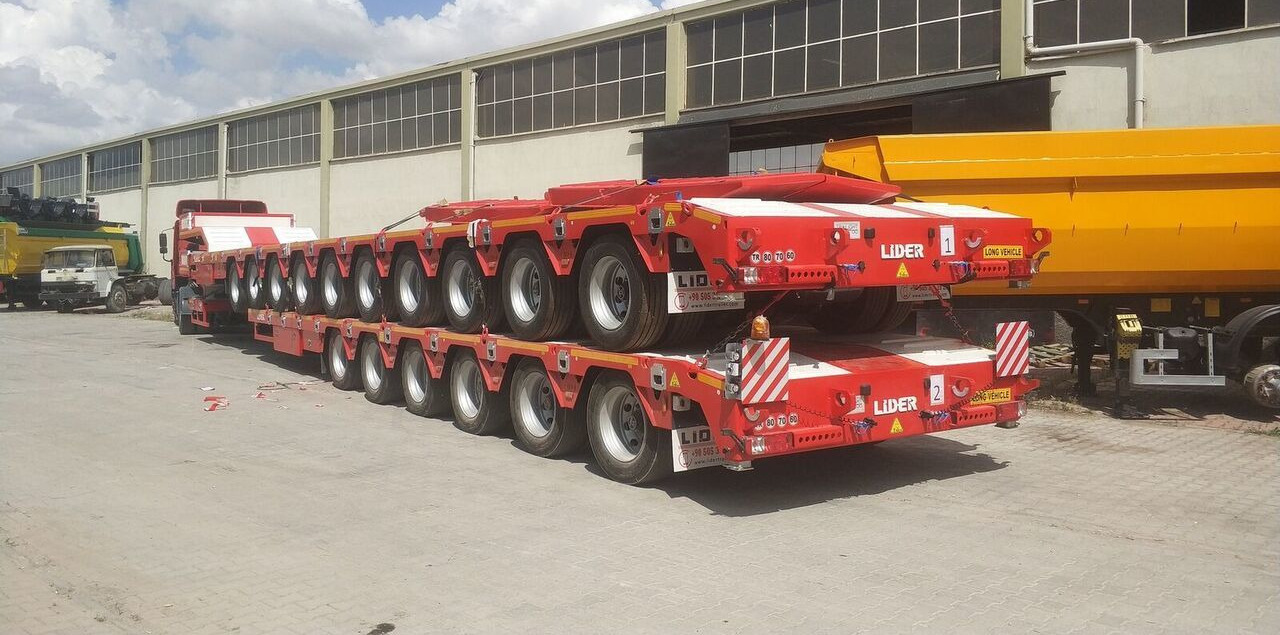 LIDER 2025 model 150 Tons capacity Lowbed semi trailer - Låg lastare semitrailer: bild 5 LIDER 2025 model 150 Tons capacity Lowbed semi trailer - Låg lastare semitrailer: bild 5