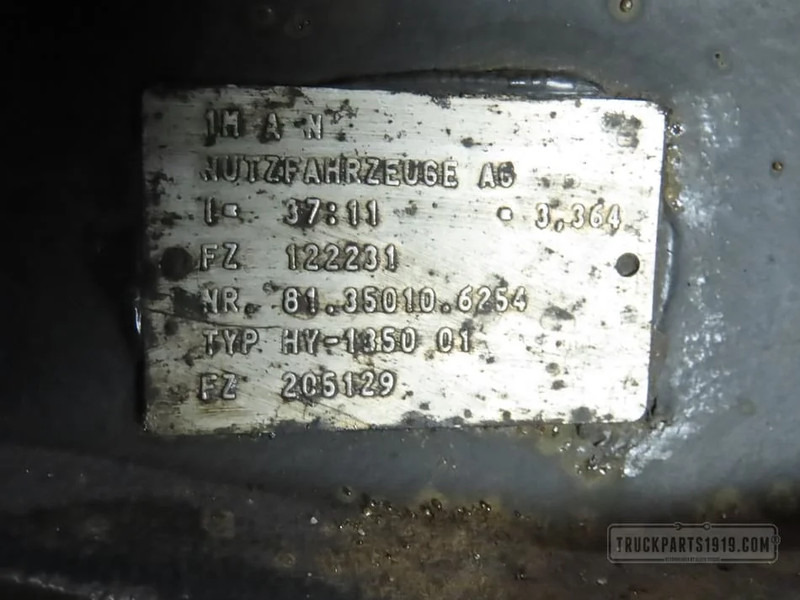 MAN 81.35010-6254 Differentieel R=3.364 HY-1350 - Differential för Lastbil: bild 2 MAN 81.35010-6254 Differentieel R=3.364 HY-1350 - Differential för Lastbil: bild 2