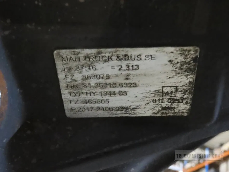 MAN 81.35010-6323 Differentieel R=2.313 HY-1344 - Differential för Lastbil: bild 3 MAN 81.35010-6323 Differentieel R=2.313 HY-1344 - Differential för Lastbil: bild 3