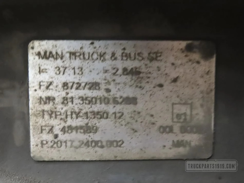MAN Axle & Steering Parts Differentieel R=2.850 - Differential för Lastbil: bild 3 MAN Axle & Steering Parts Differentieel R=2.850 - Differential för Lastbil: bild 3