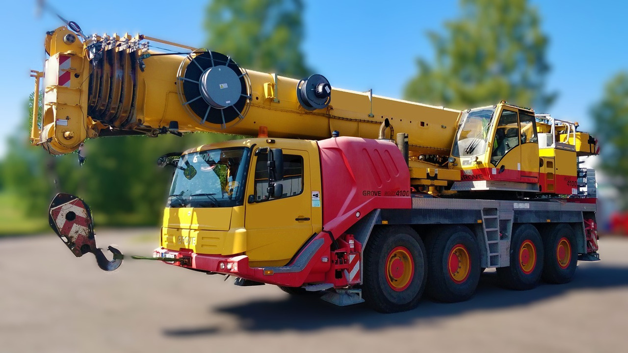 Grove GMK 4100 - Mobilkran: bild 1 Grove GMK 4100 - Mobilkran: bild 1