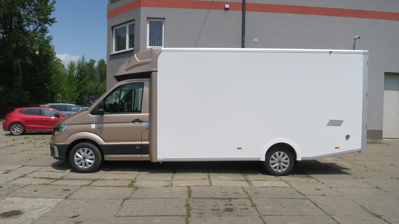 MAN TGE 3.180 Koffer mit Schlafbett - Volymskåp, Dubbelhytt transportbil: bild 2 MAN TGE 3.180 Koffer mit Schlafbett - Volymskåp, Dubbelhytt transportbil: bild 2