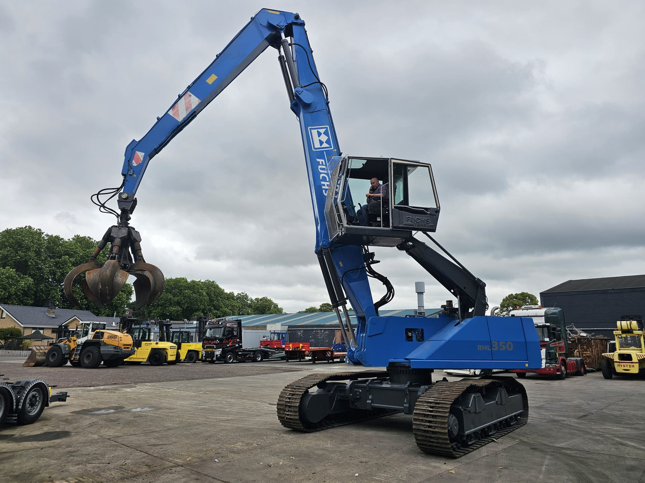 Fuchs RHL 350 Materialhandler With Adjustable Tracks - Materialhanterare: bild 1 Fuchs RHL 350 Materialhandler With Adjustable Tracks - Materialhanterare: bild 1