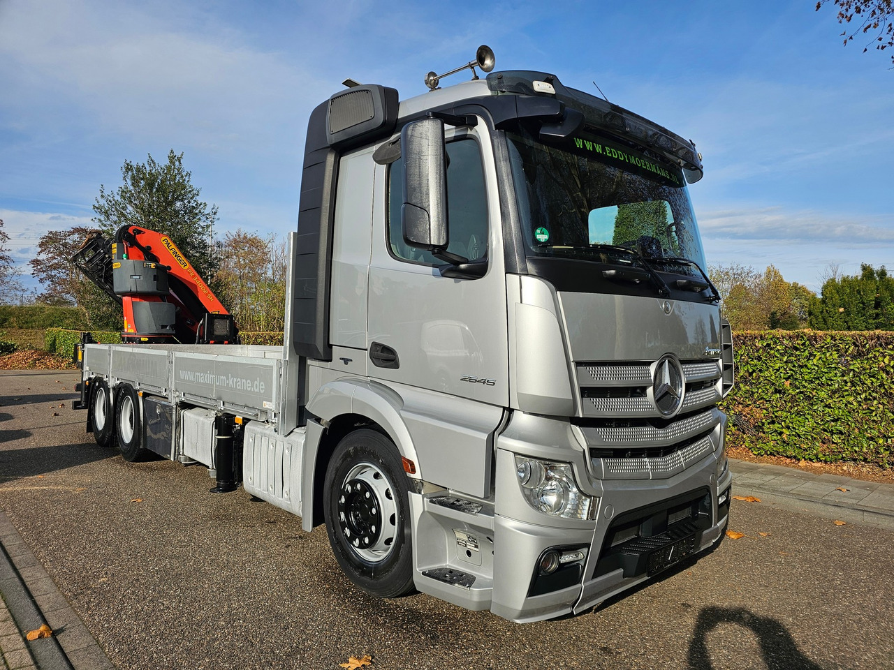 Mercedes Benz Actros 2645 6x4 - Flakbil, Kranbil: bild 5 Mercedes Benz Actros 2645 6x4 - Flakbil, Kranbil: bild 5
