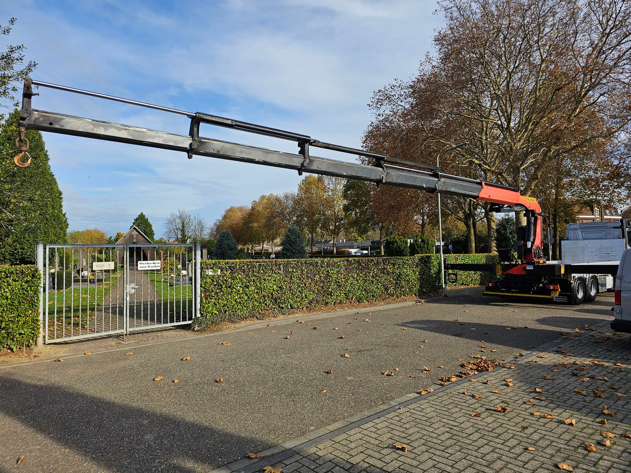 Mercedes Benz Actros 2645 6x4 - Flakbil, Kranbil: bild 4 Mercedes Benz Actros 2645 6x4 - Flakbil, Kranbil: bild 4